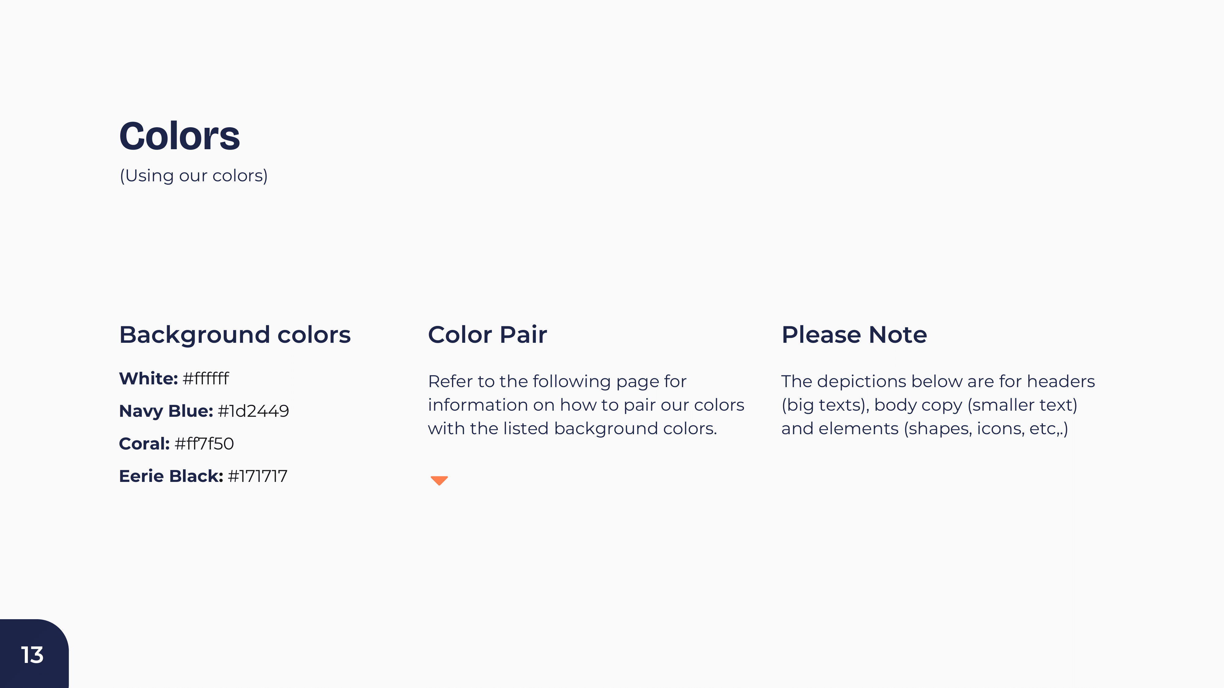 Campbell Inspire Foundation Visual Guide - Page 13